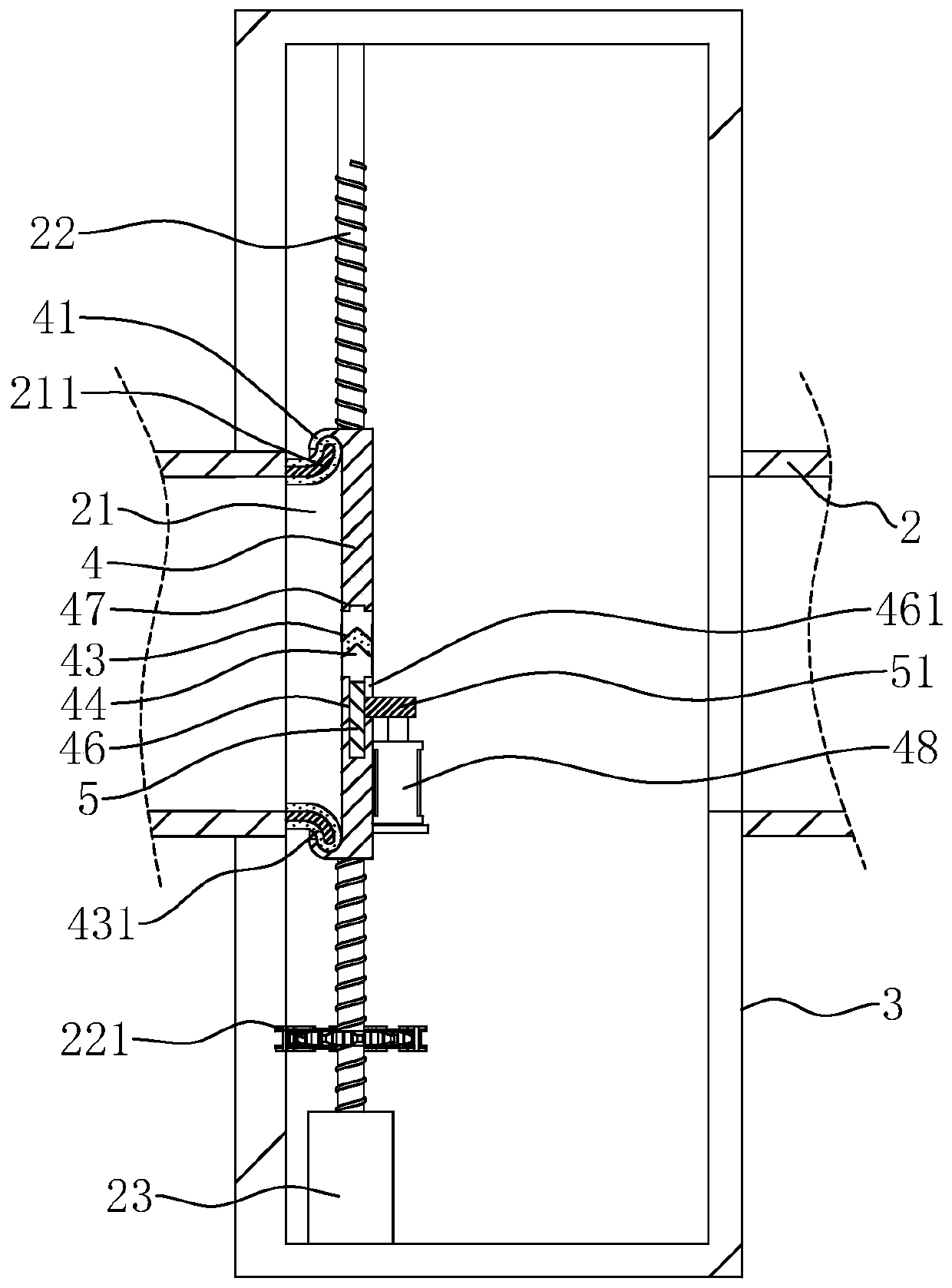 Energy-saving ventilation system for building basement