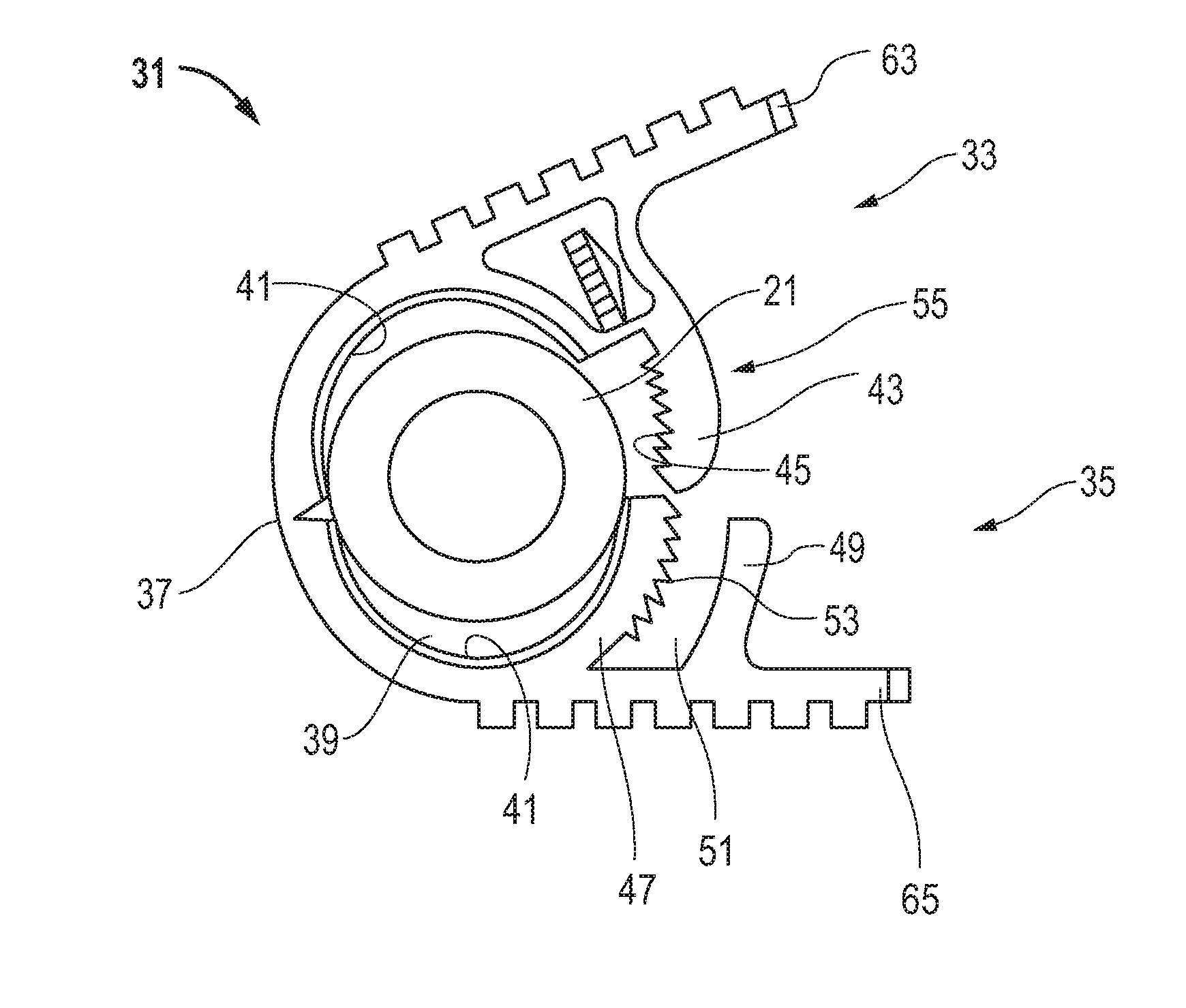 System, method and apparatus for tubing connector