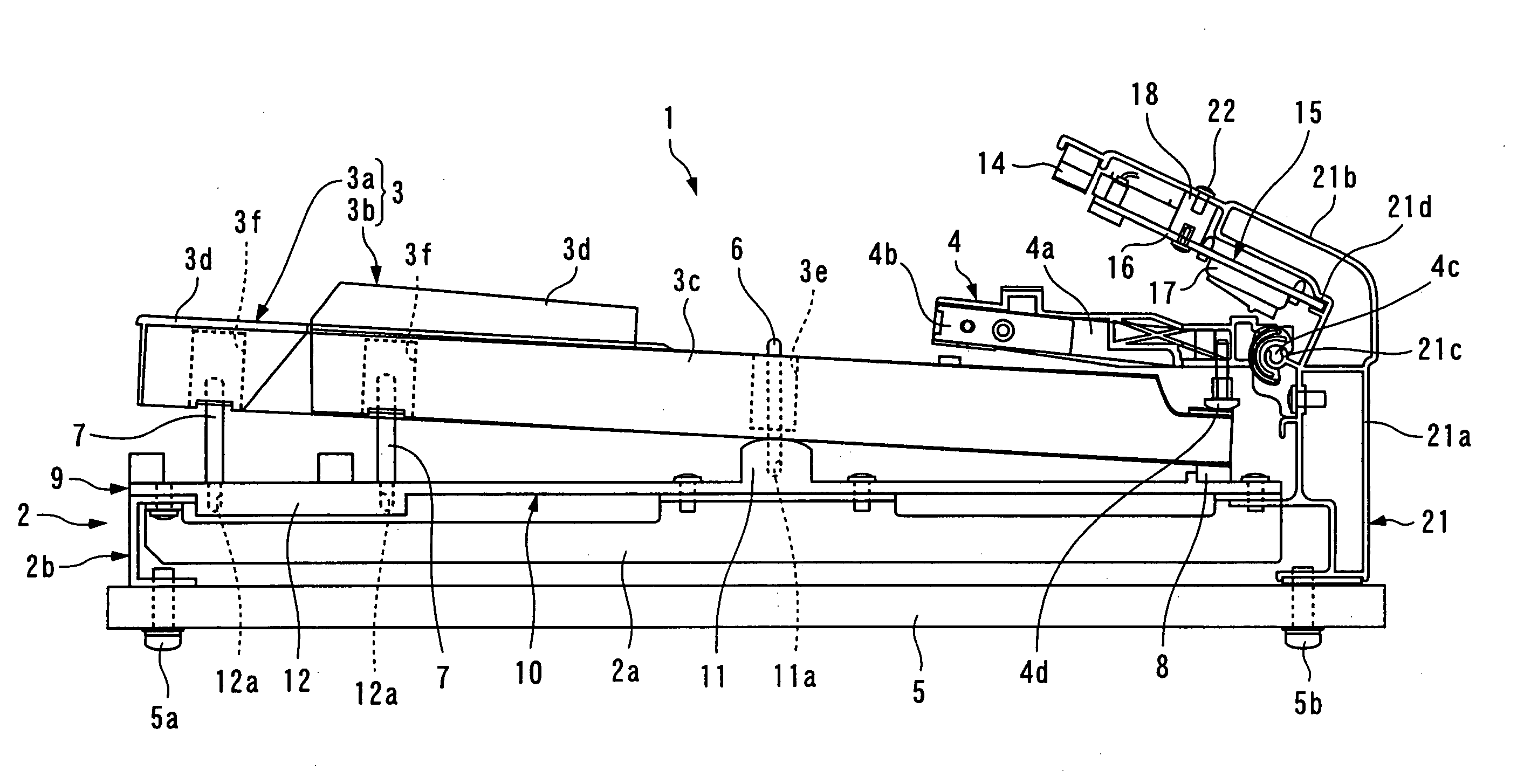 Keyboard device for keyboard instrument