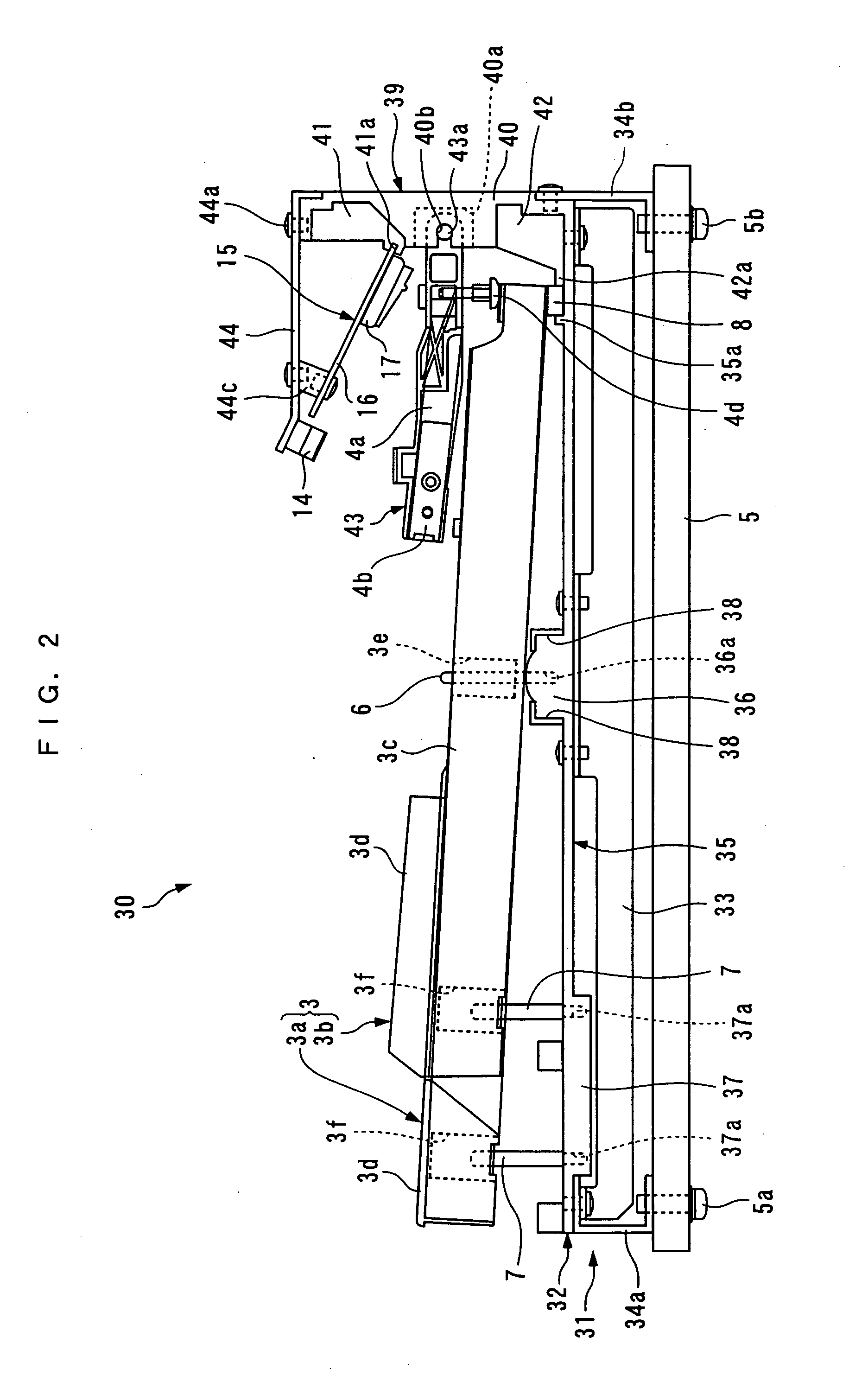 Keyboard device for keyboard instrument