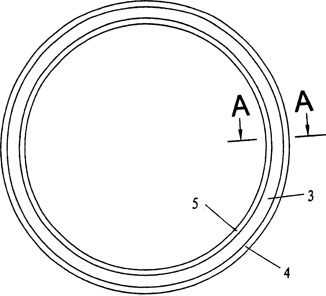 Metal tube and ring rolled seal gasket and manufacturing method thereof