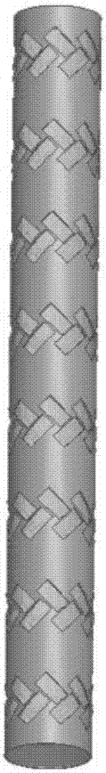 Collinear and omnidirectional circularly polarized transceiving antenna array