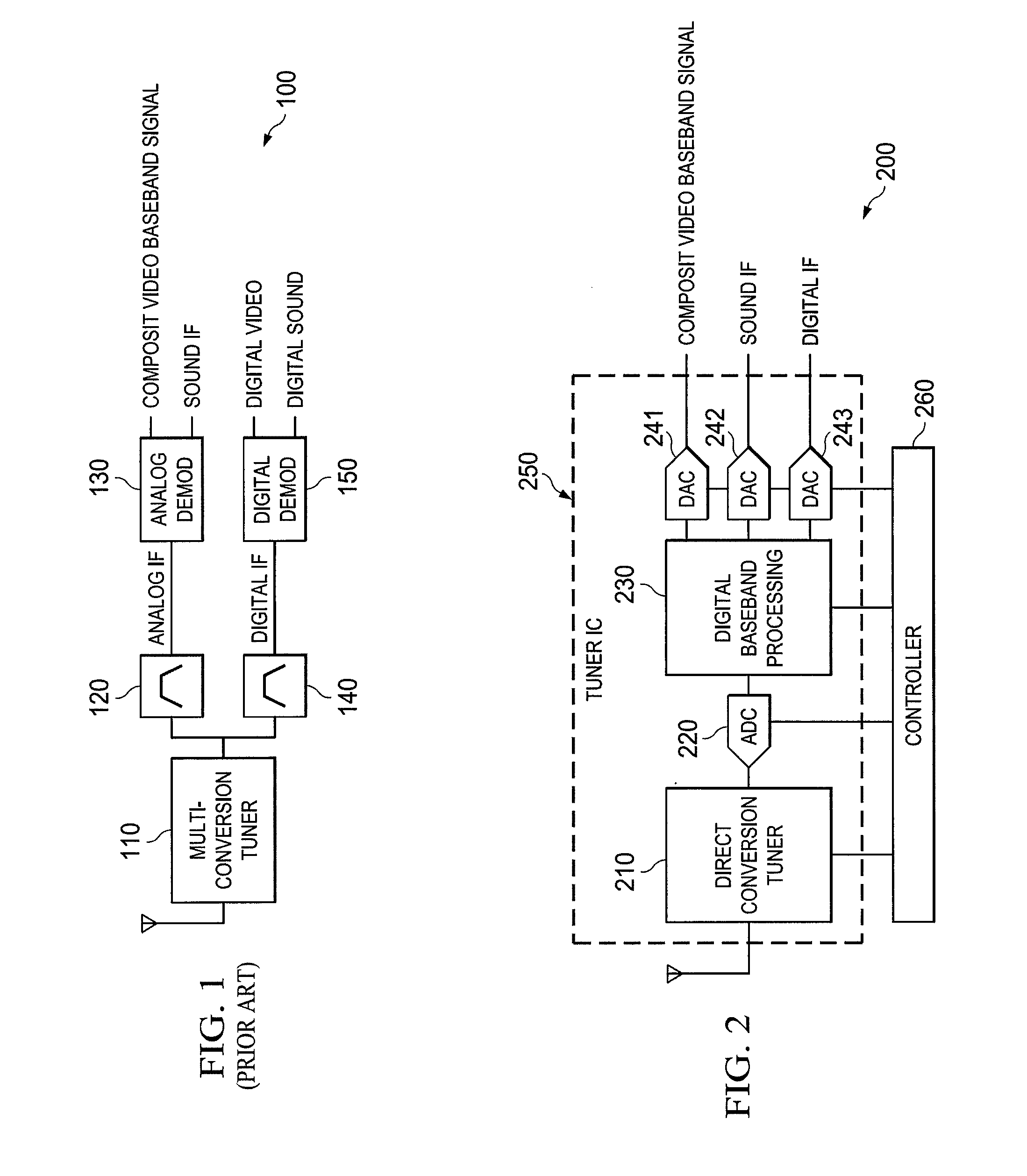 Multimode filter architecture