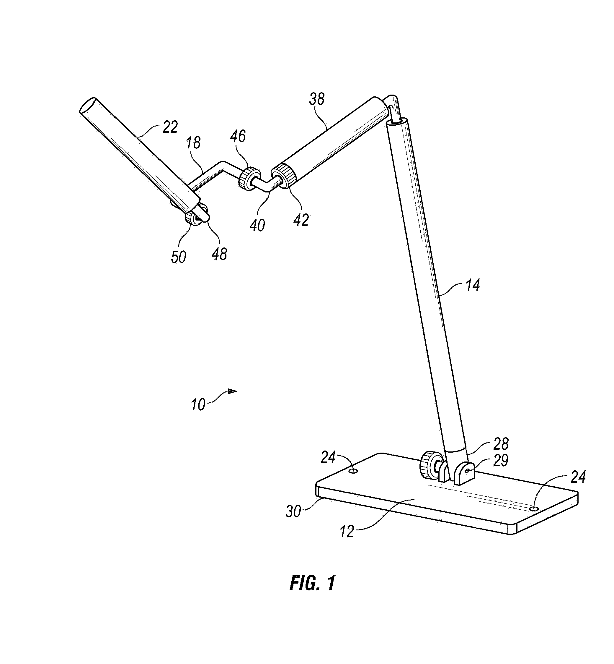 Golf swing training device