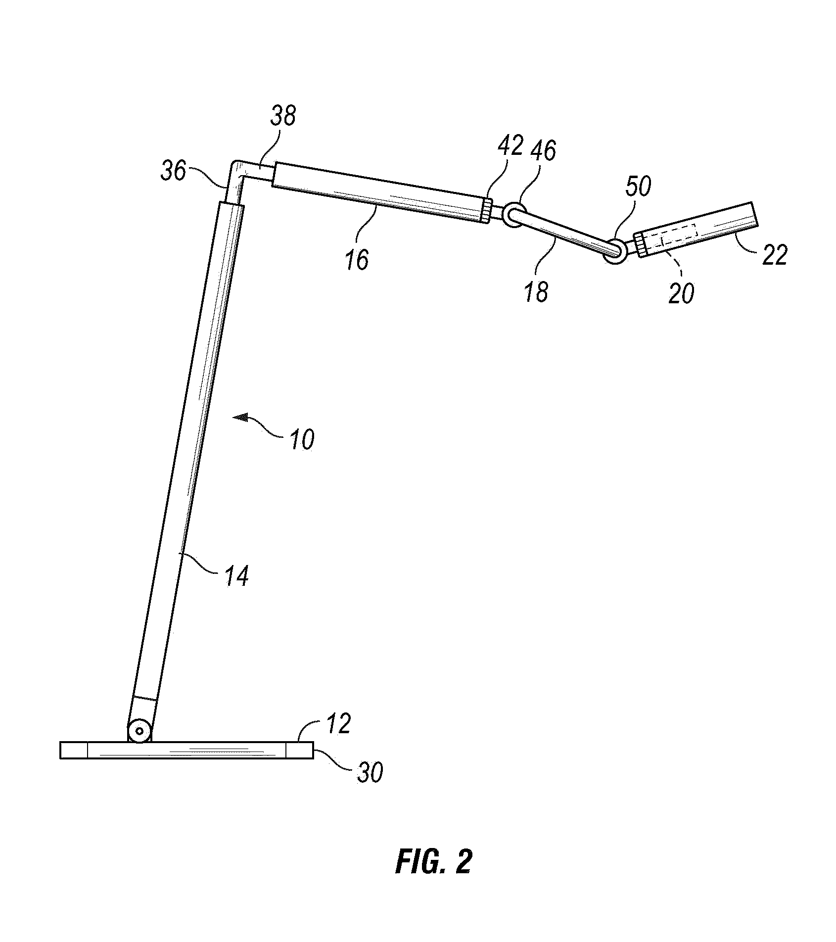 Golf swing training device