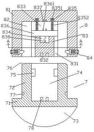 Fire-fighting alternating current smoke detector device