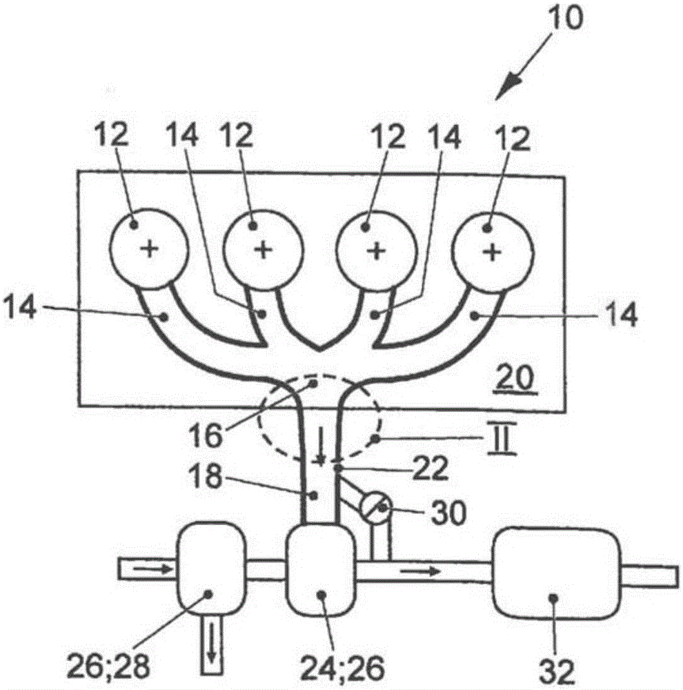 Exhaust passage of internal combustion engine and internal combustion engine with the same