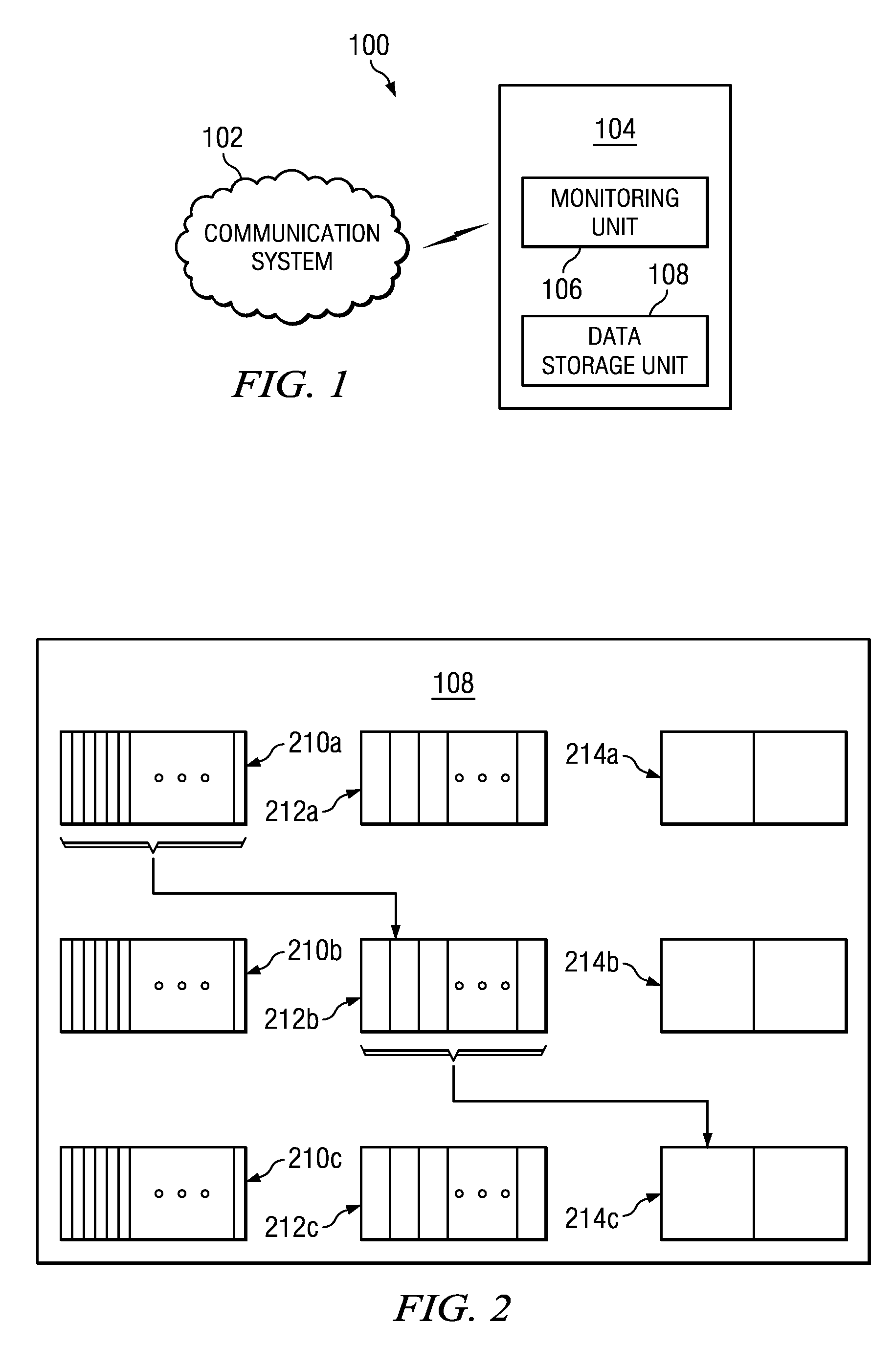 Method and apparatus for logging system characteristic data