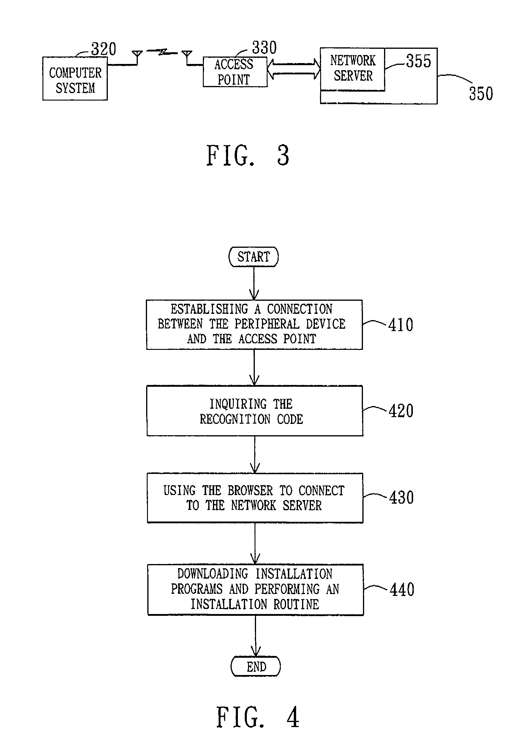 Network peripheral device and installation method thereof