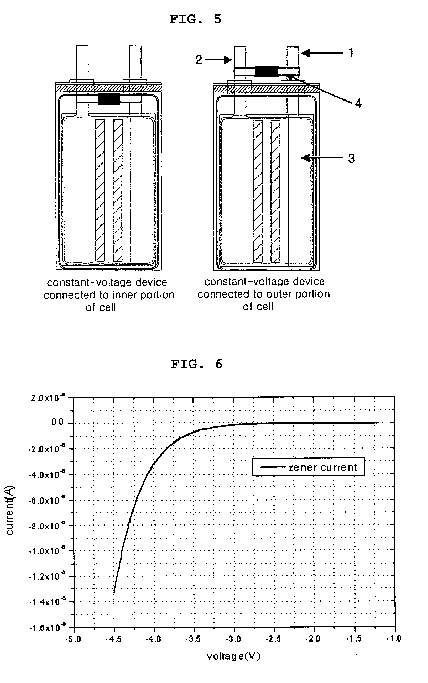 Secondary battery having constant-voltage device