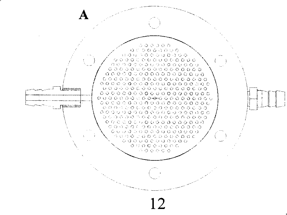 Method for continuous fermentation of glucose xylose by coupling immobilized yeast cell and pervaporation membrane