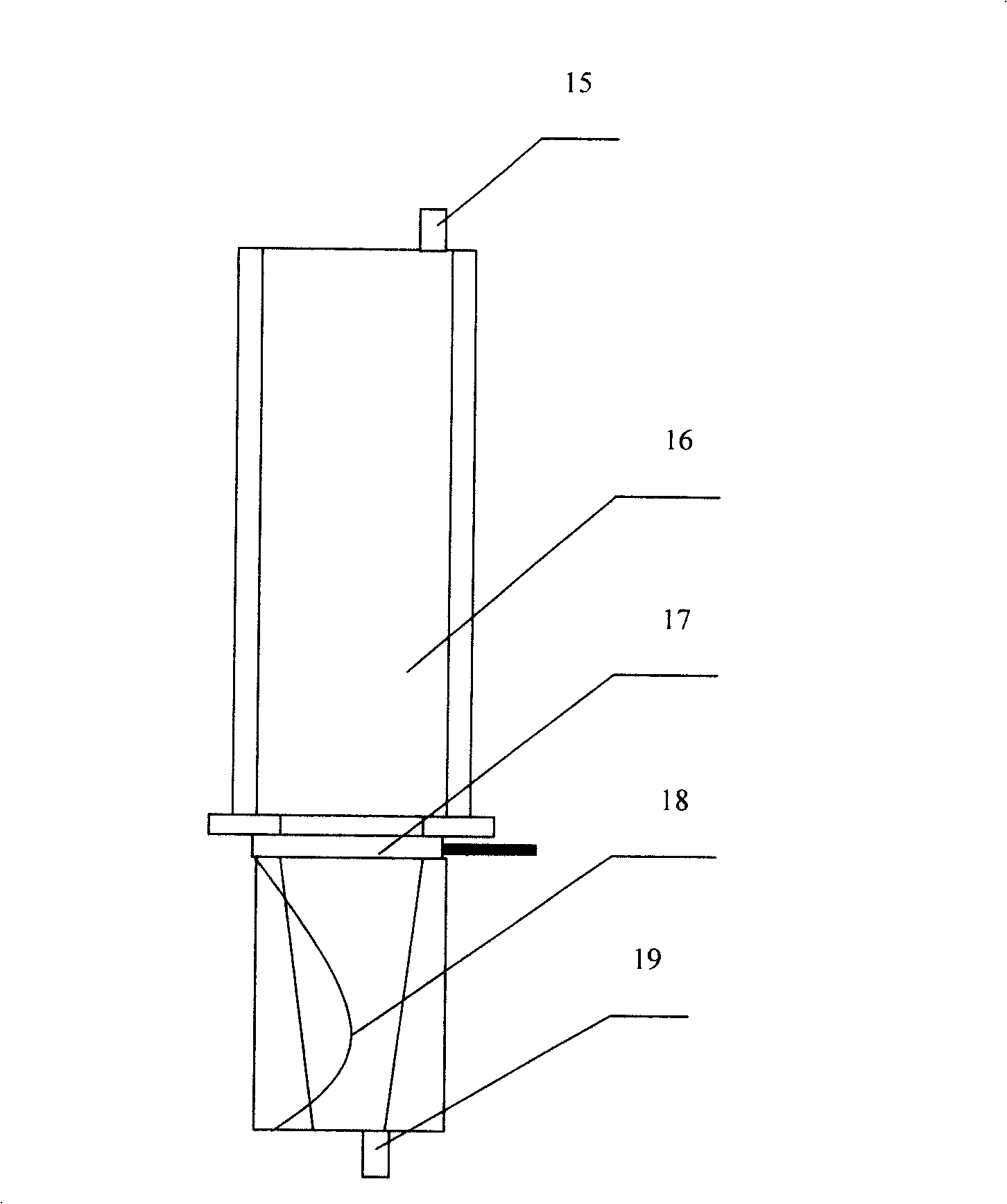 Polymer optical fiber prefabricated stick drafting device