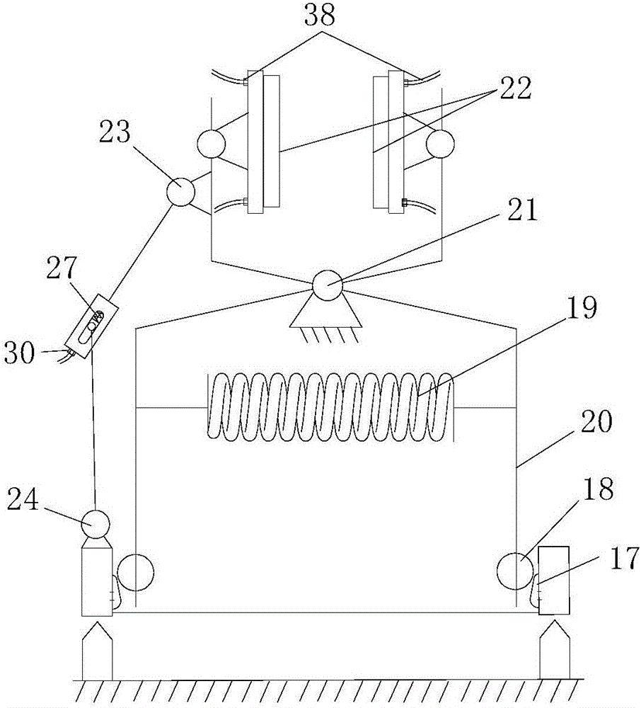 Gravity driven caliper disc brake