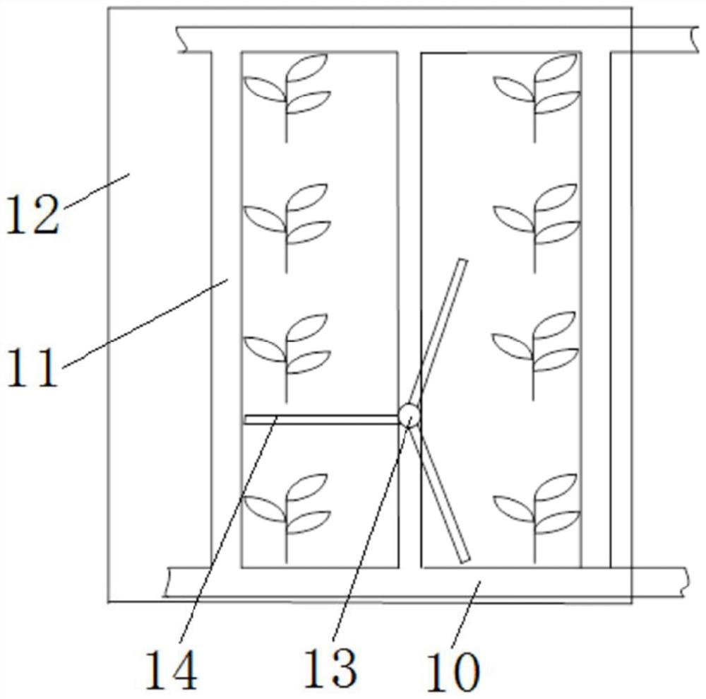 Ventilation system and method for controlling local CO2 concentration of plants in sunlight greenhouse