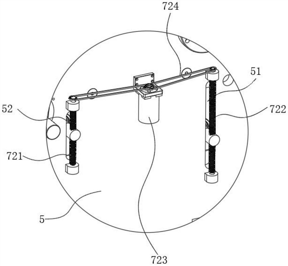 High-flame-retardant environment-friendly PET film production equipment and method