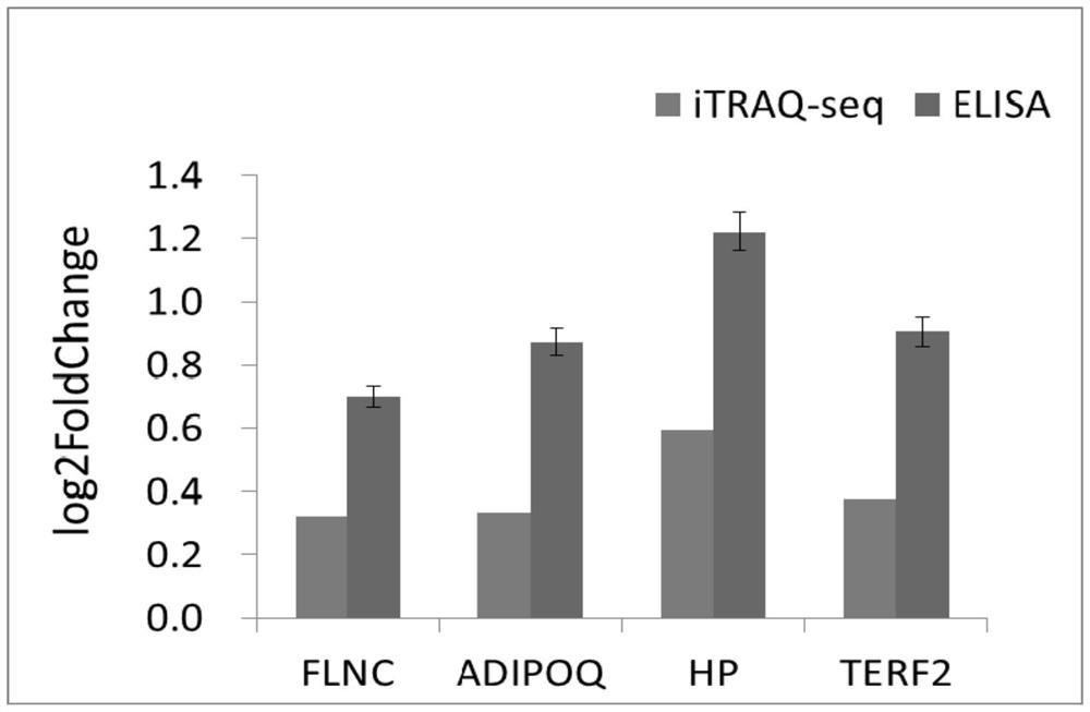 Protein biomarker for early pregnancy diagnosis of sows and method for early pregnancy diagnosis of sows