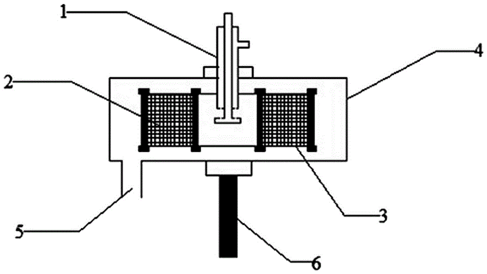 Impingement flow structure and impingement flow-rotating packed bed device