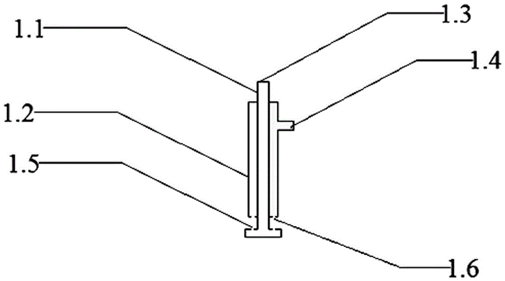 Impingement flow structure and impingement flow-rotating packed bed device