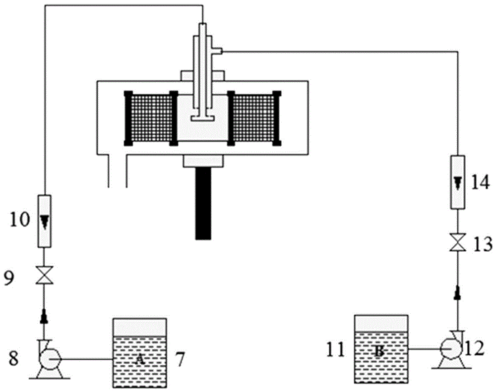 Impingement flow structure and impingement flow-rotating packed bed device