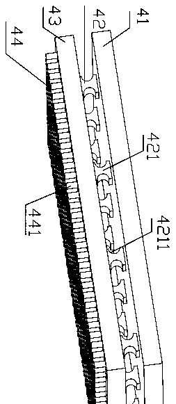 Motor active heat dissipation device