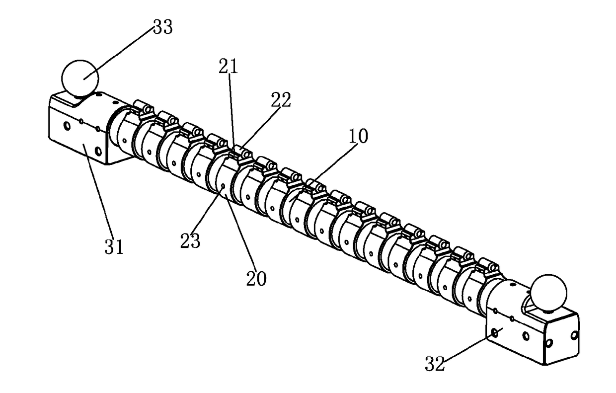 High-stability step gauge and preparation method therefor