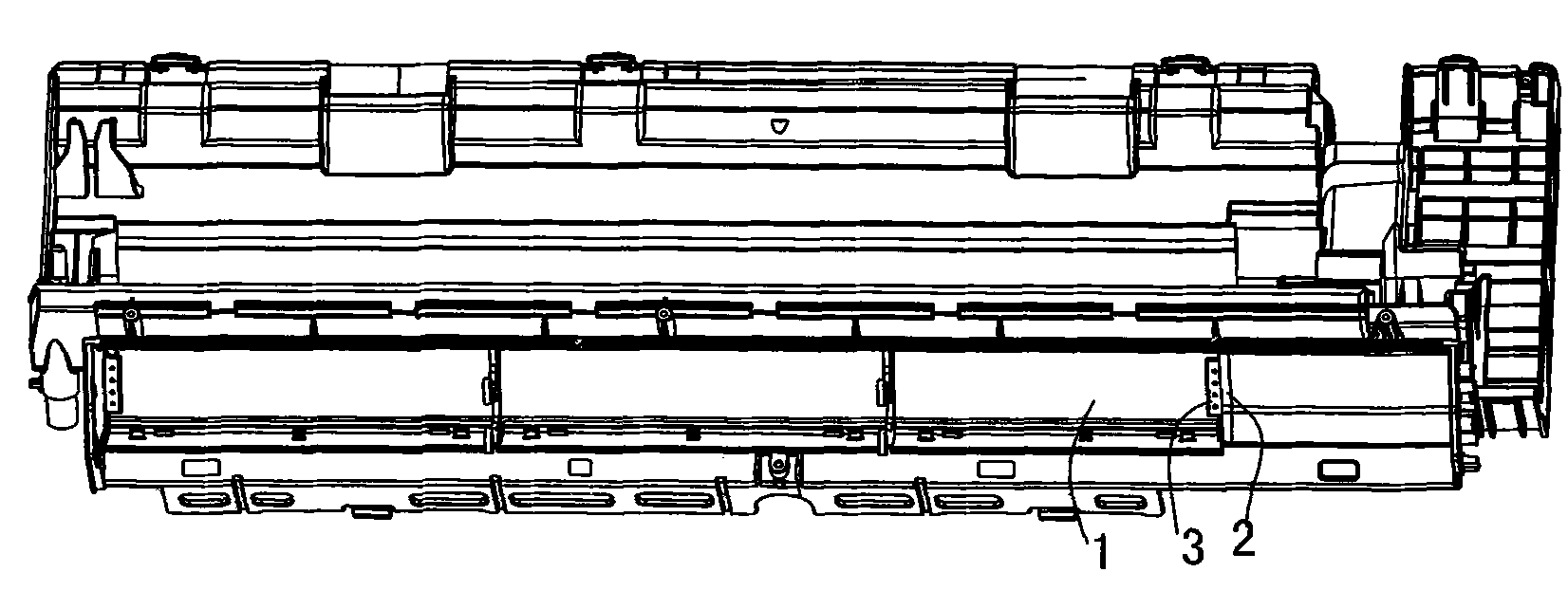 Low-noise wall-mounted air conditioner