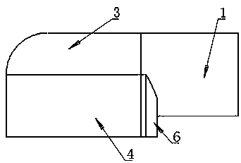 Special easy-to-assemble fastening adapter