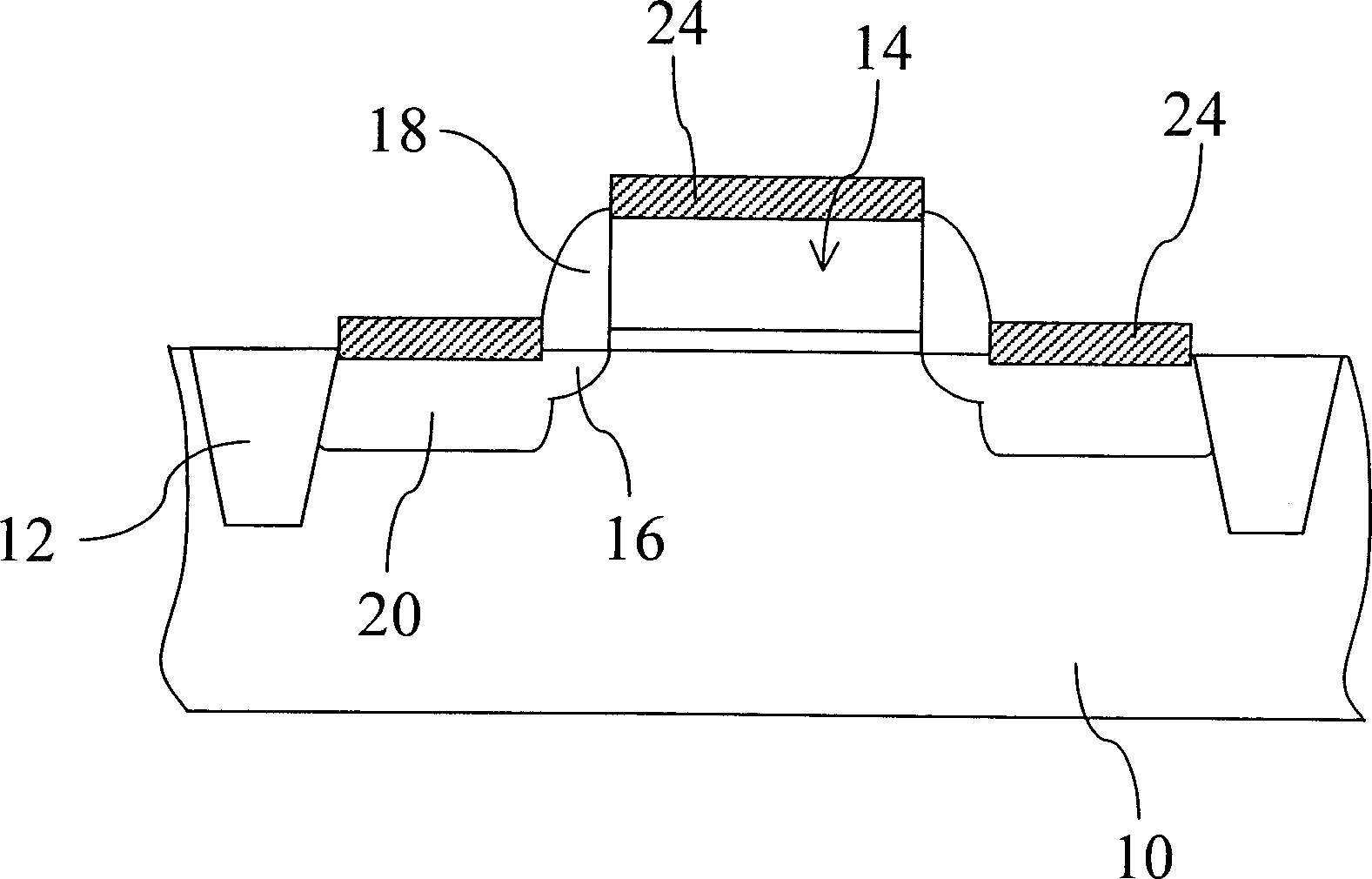 Manufacture of self aligned metal silicon compound with improved electric characteristics on contact surface