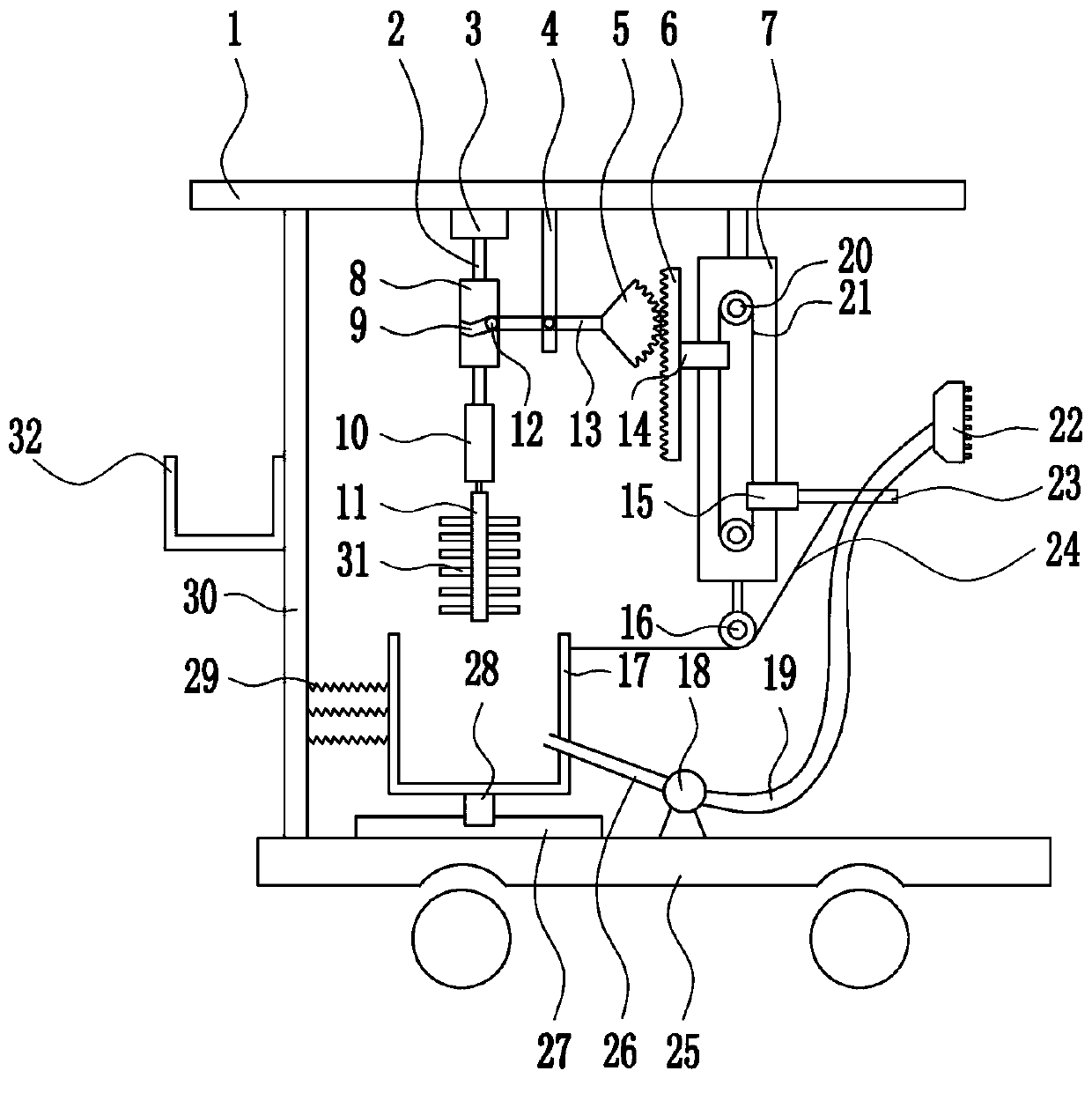 A high-efficiency sterilization device for cutting