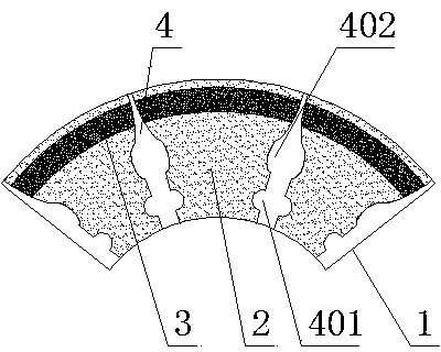 Preparation method for metal-based ceramic composite material grinding roller of vertical grinding machine