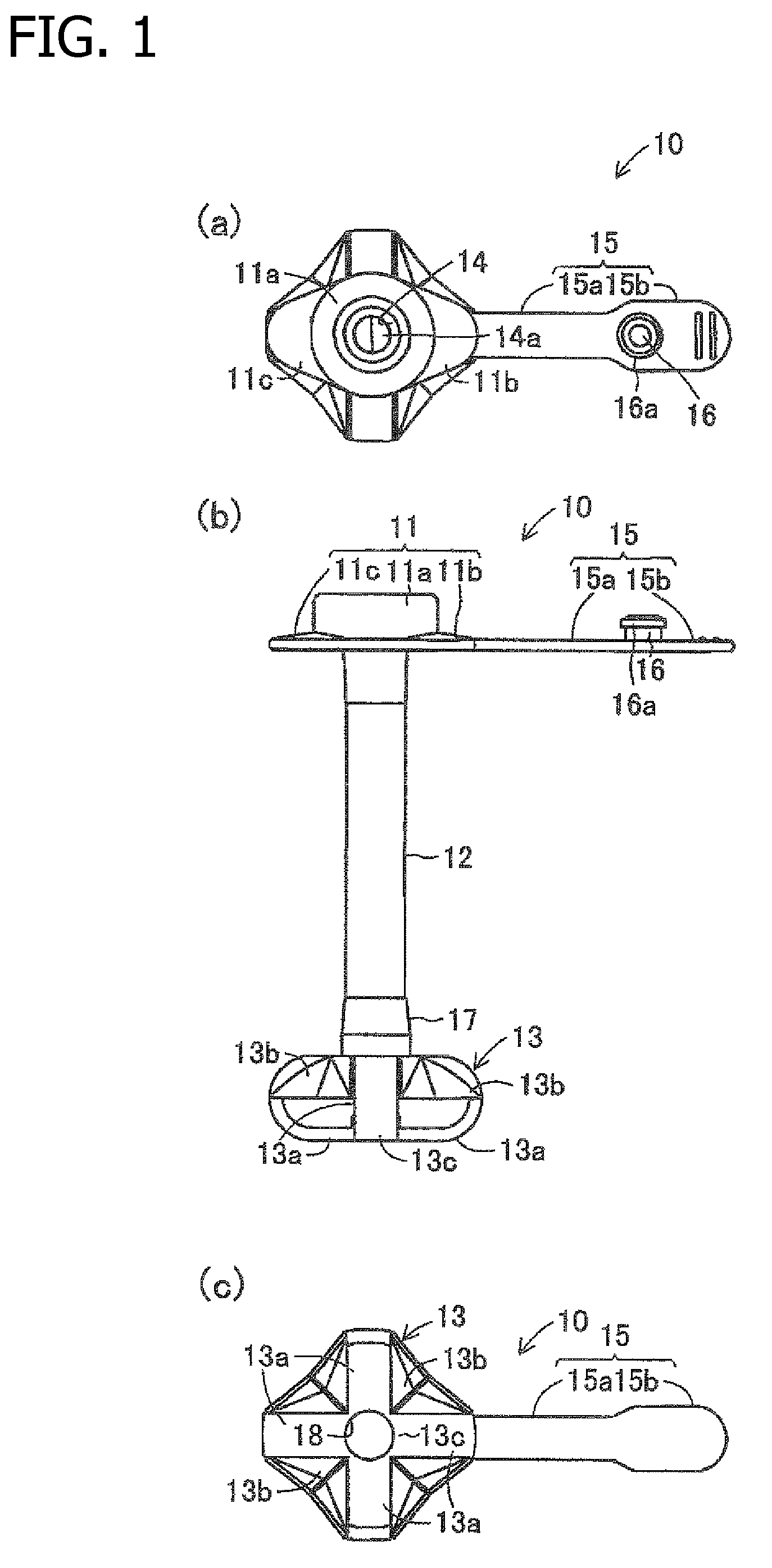 Bending instrument for an endoscope and endoscope set
