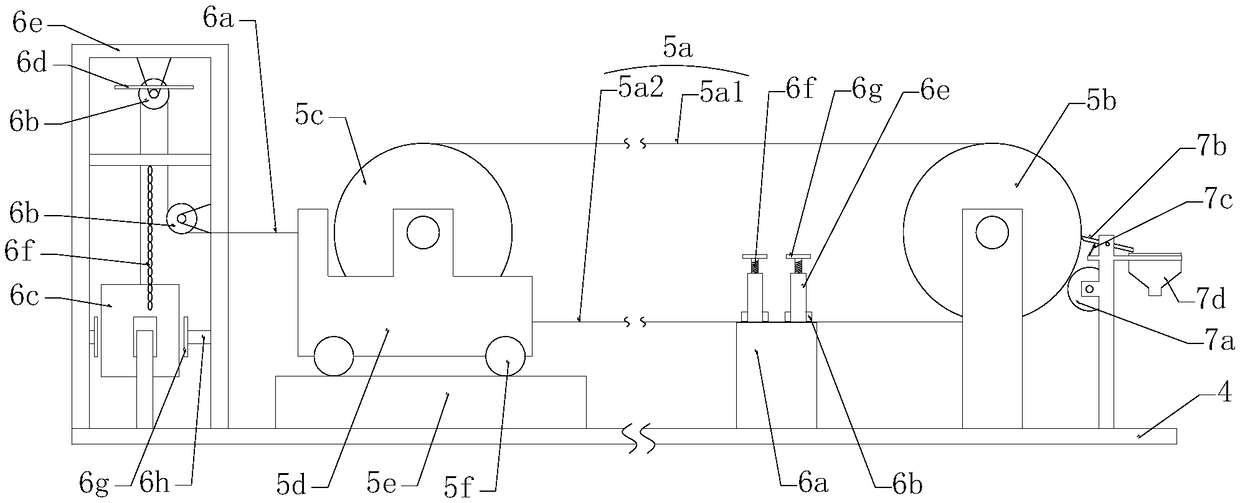 Feeding mechanism of baking equipment for powder metallurgy