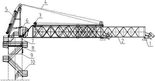 Gangway bridge device