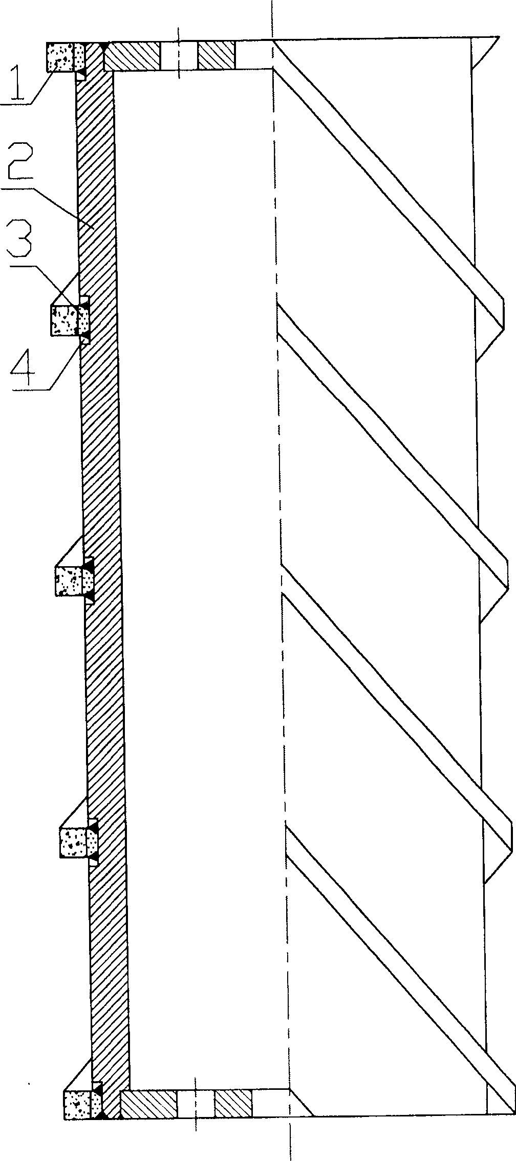 Method for manufacturing diamond drum