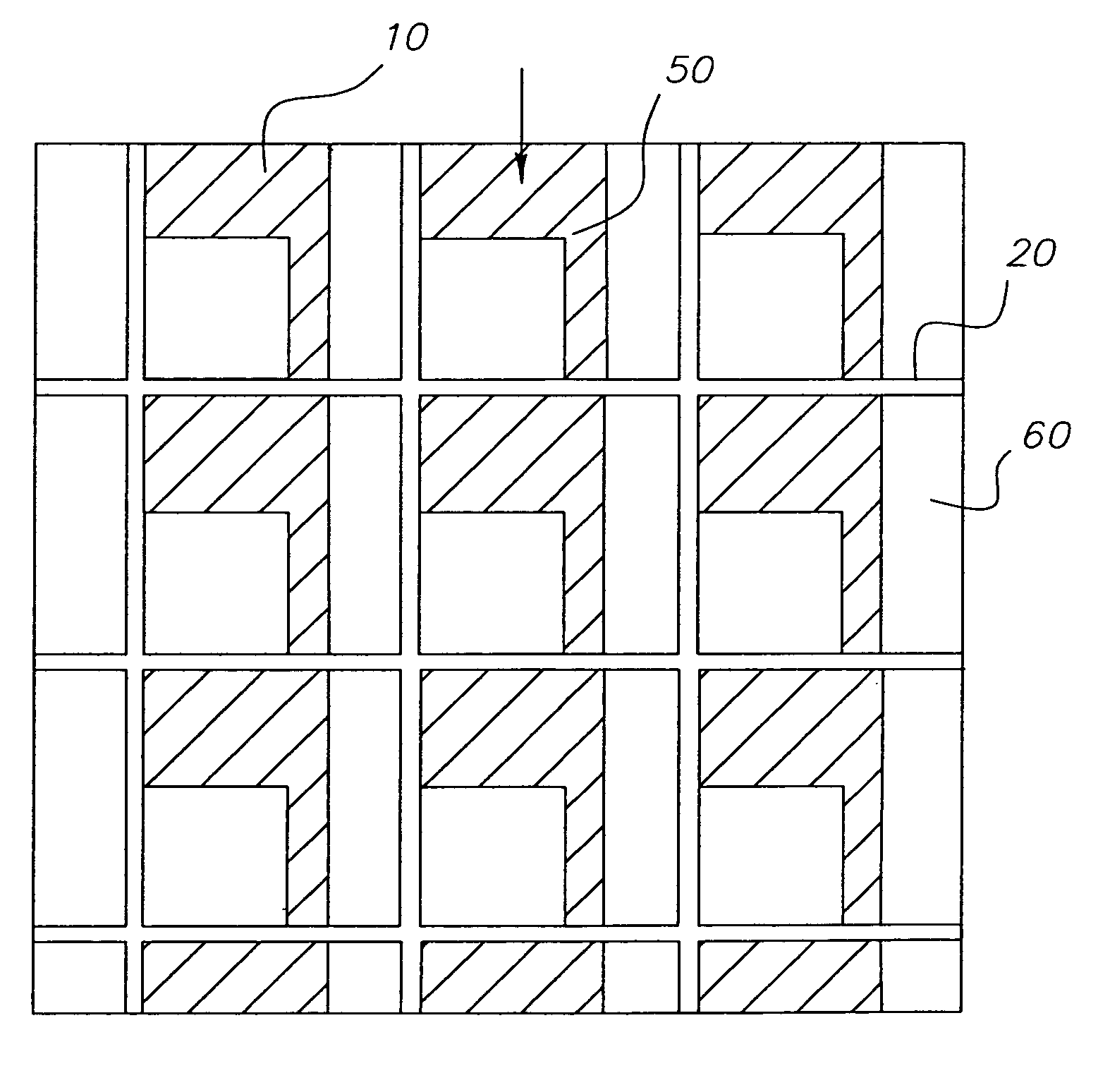Display device with improved flexibility