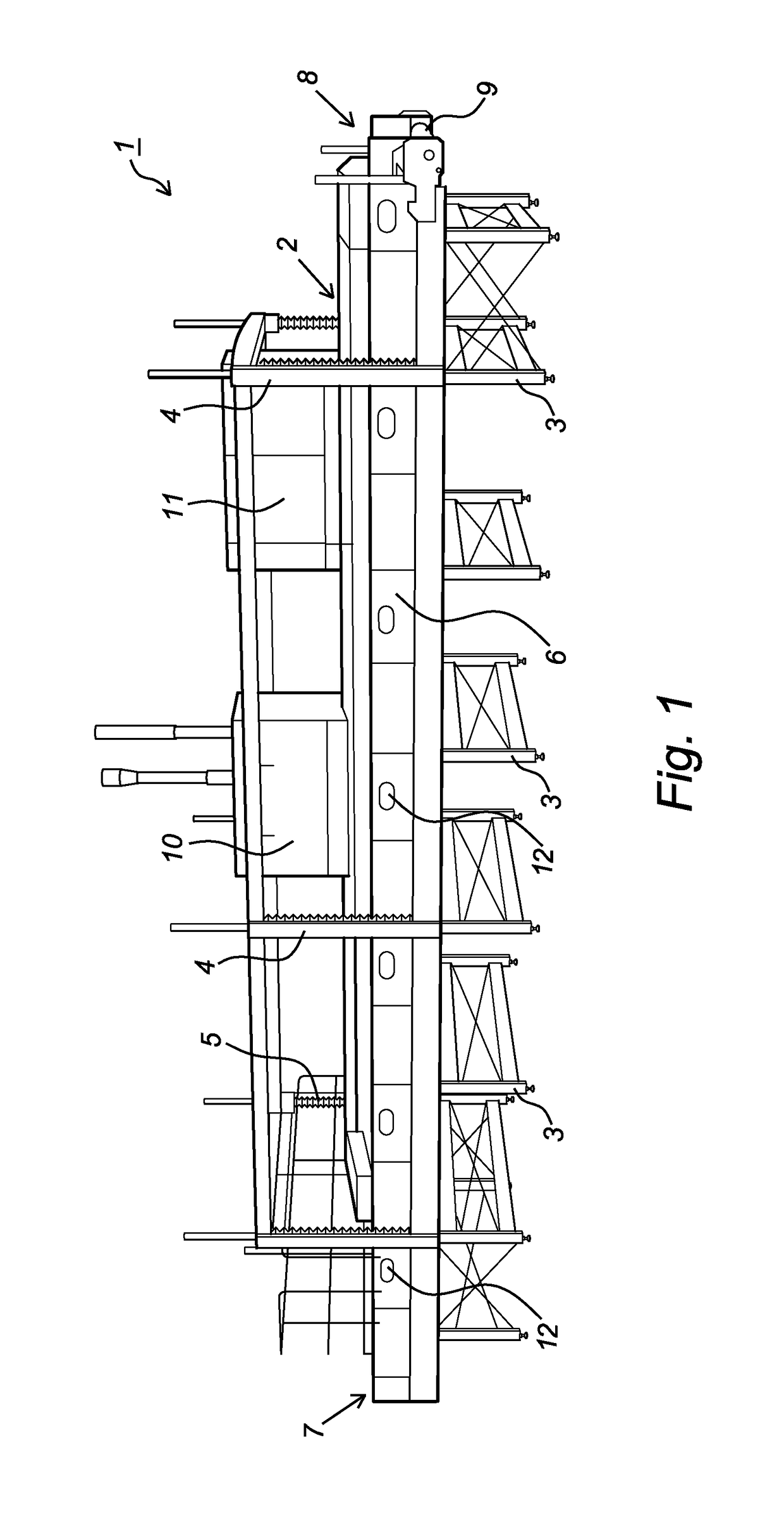 Device for stunning poultry and method for operating such stunning device