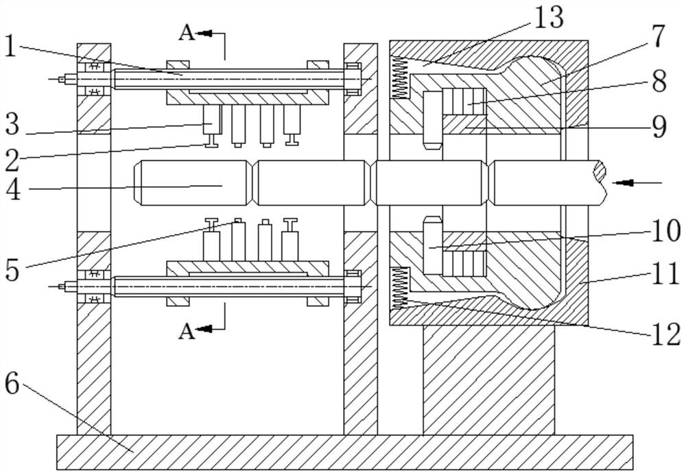A high-efficiency and precise low-stress blanking machine for radial breaking