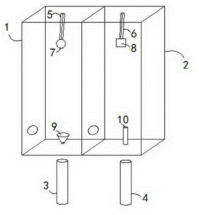 Plant growth experiment device