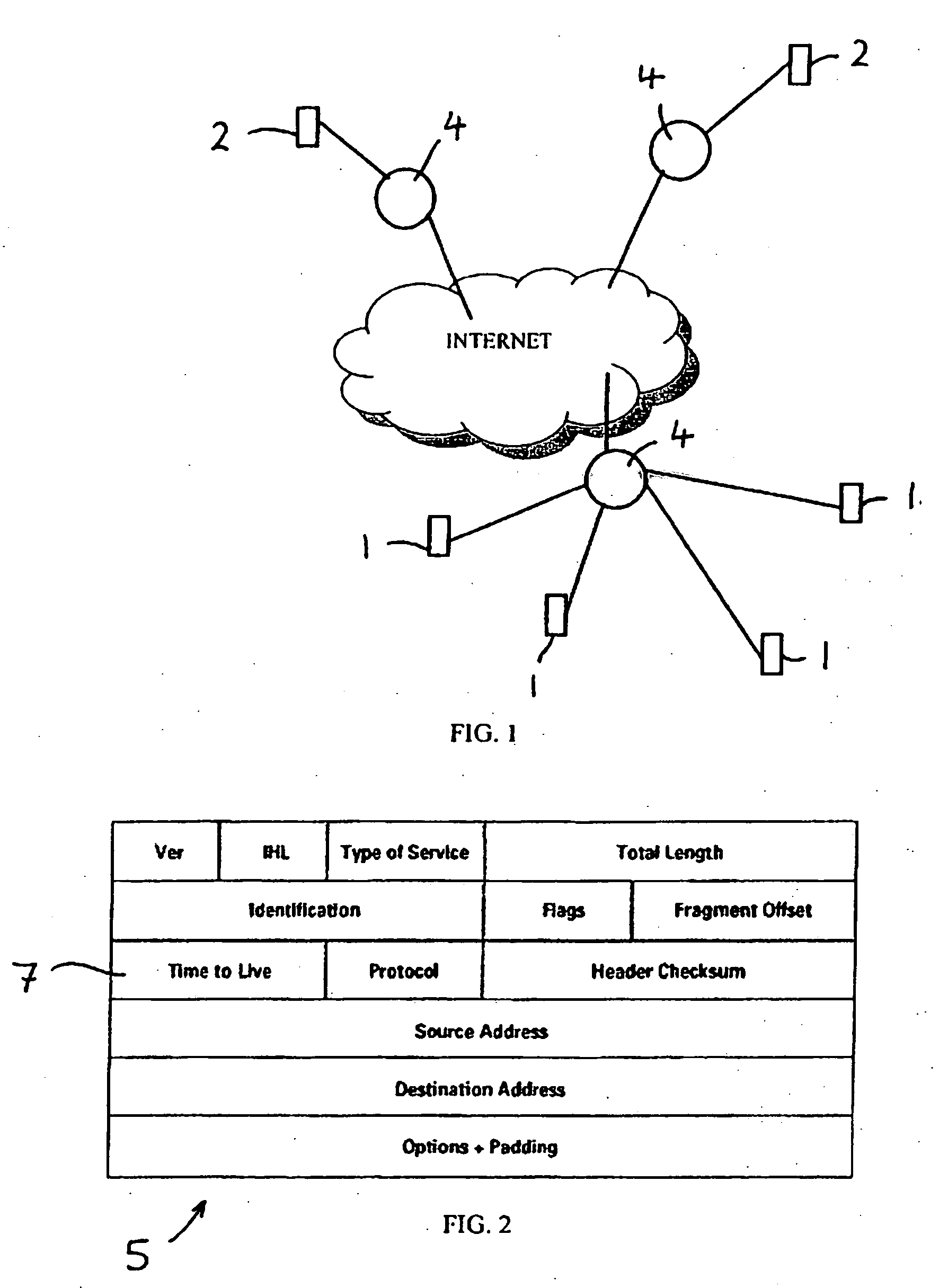 Methods and apparatus for use in packet-switched data communication networks