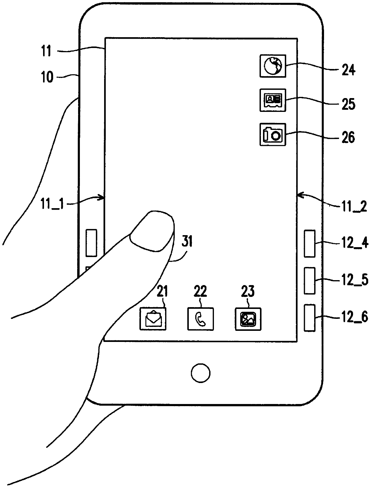 Operation method of user interface and electronic device