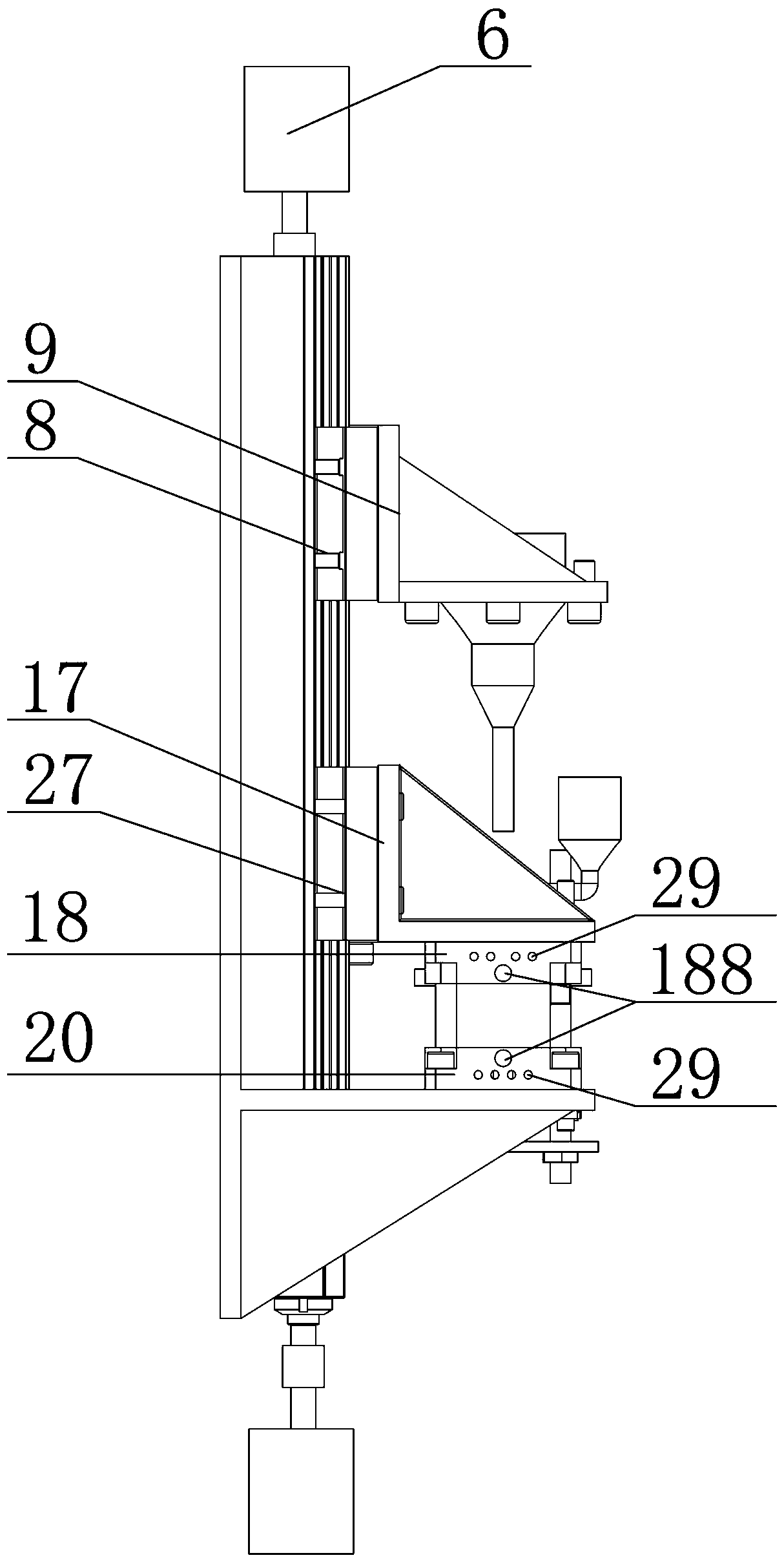 Ultrasonic plasticizing and injection molding equipment for micro-nano device