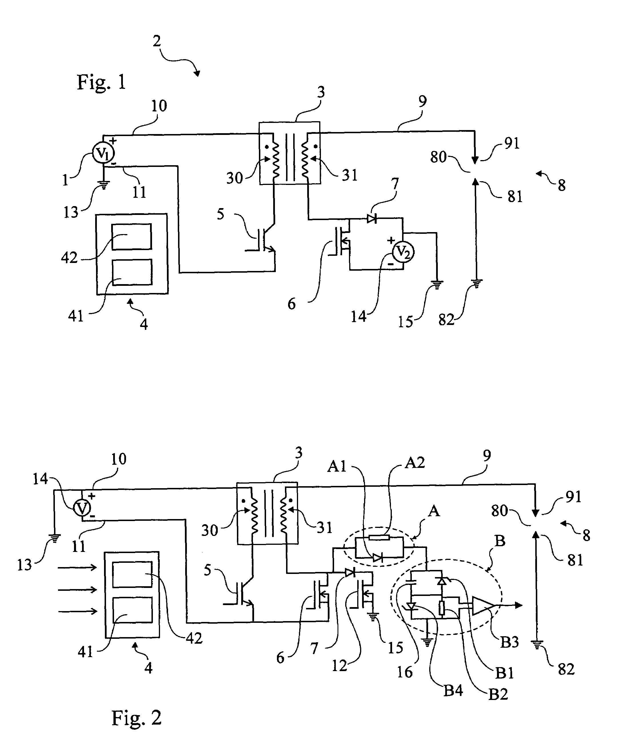 Method and device for controlling the current in a spark plug