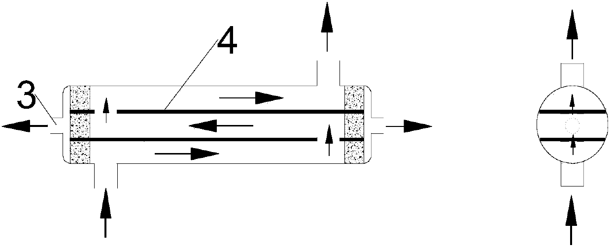 Hollow fiber nanofiltration membrane subassembly