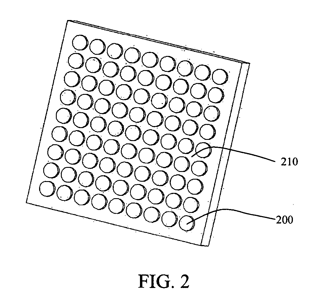 Selective light absorption shifting layer and process