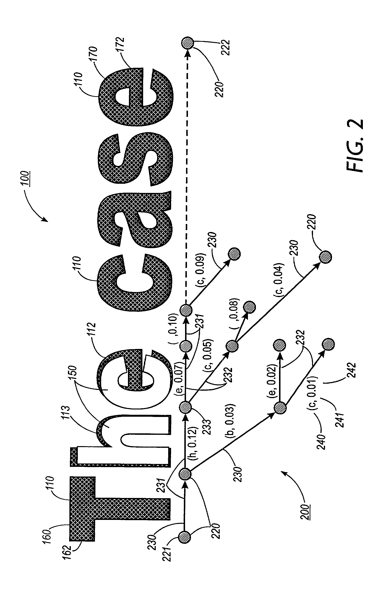 Document image decoding systems and methods using modified stack algorithm