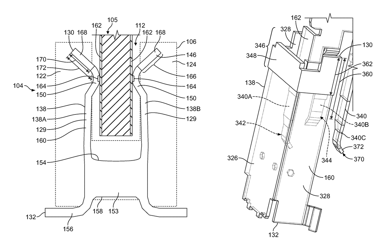 Electrical connector that dampens electrical resonance