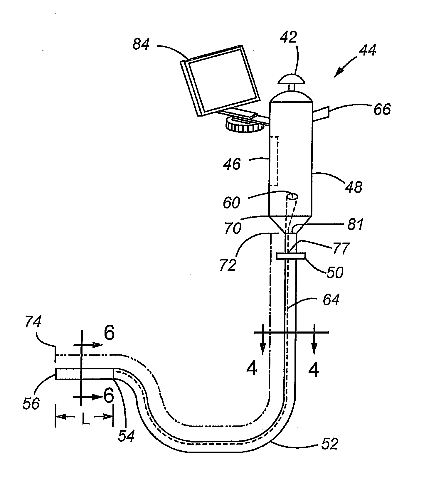 Self-cleaning wireless video stylet with display mounted to laryngoscope blade and method for using the same