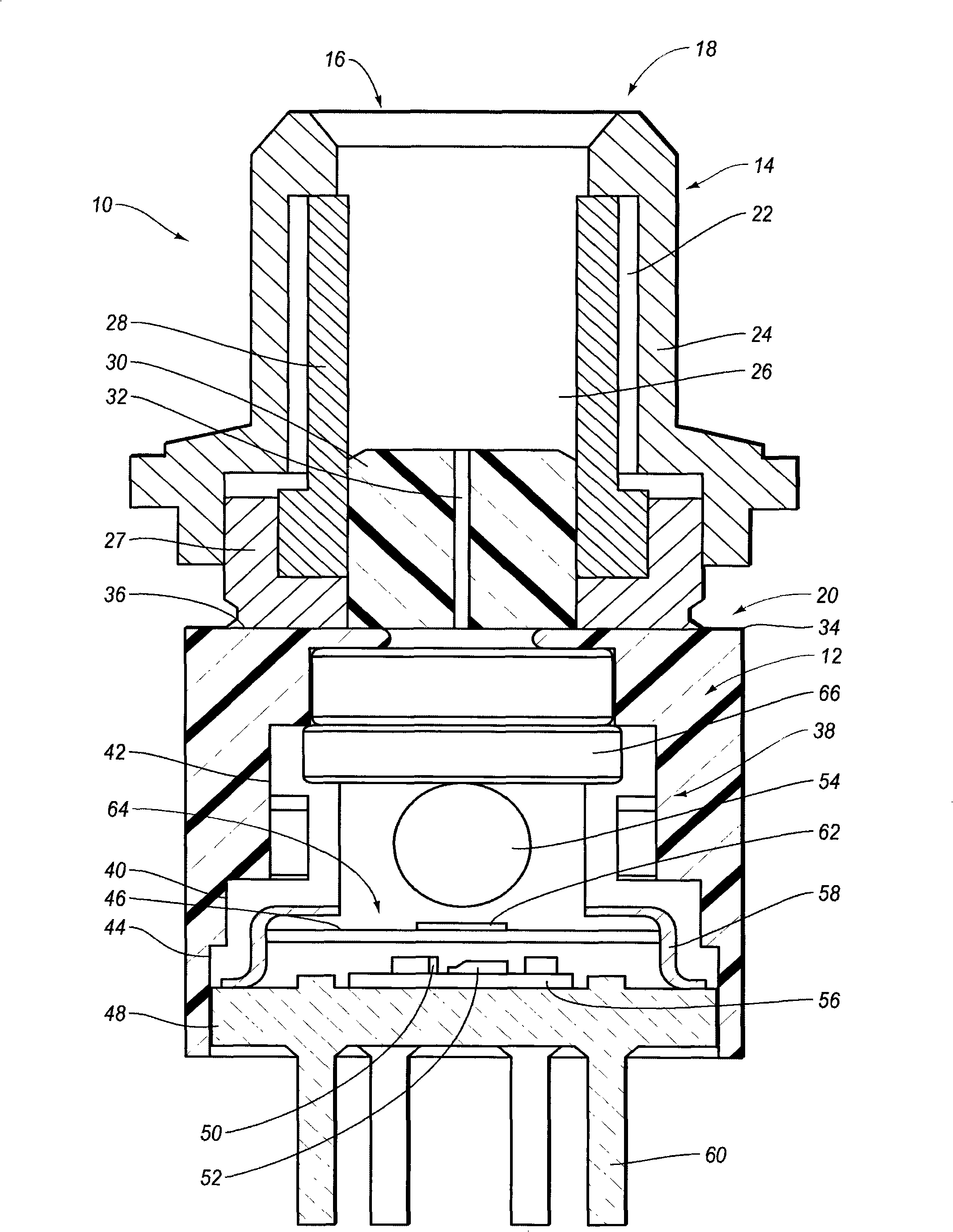 Modular transistor outline can with internal components