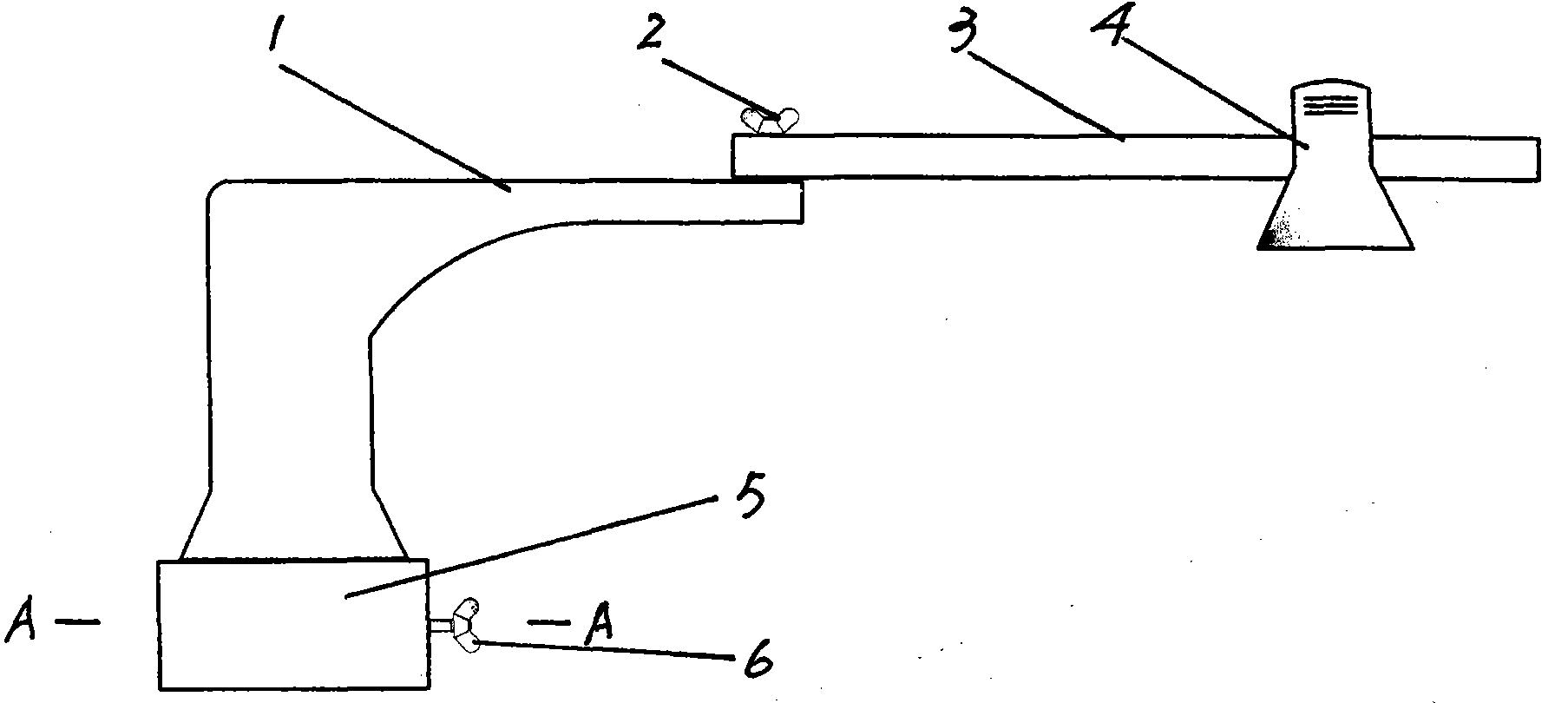 Liquid crystal display auxiliary rack