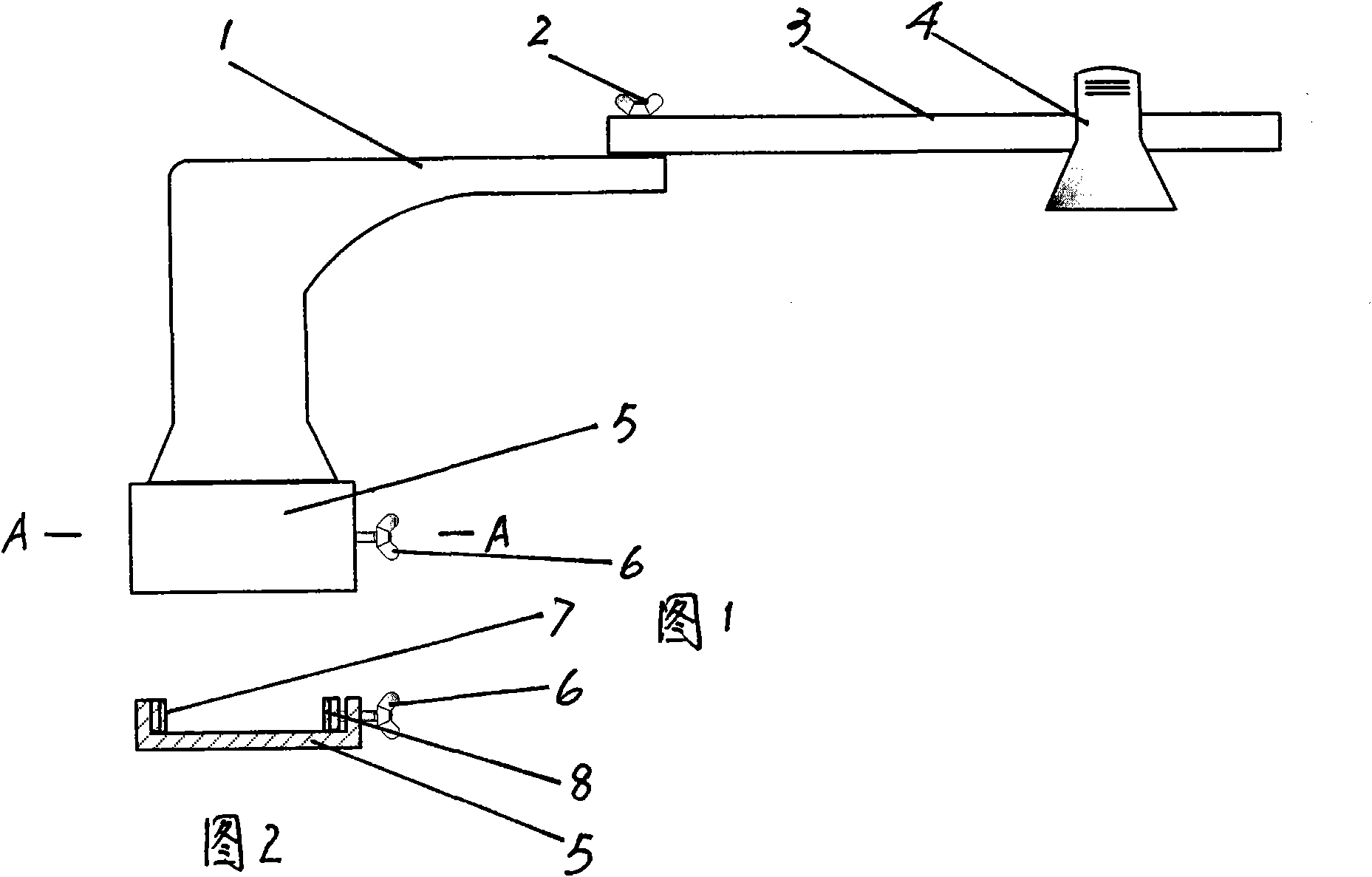 Liquid crystal display auxiliary rack